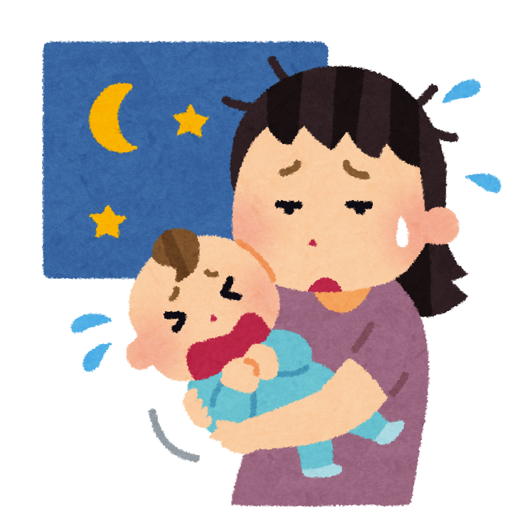 赤ちゃんの夜泣きはいつからいつまで？原因と対処法をチェック